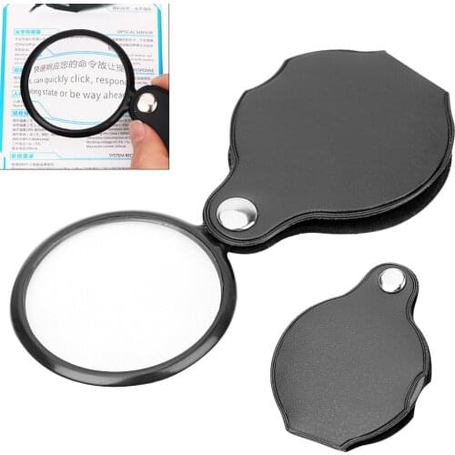 DIYWORK High-definition 5X for Older Reading Watch Repair Tool Magnifying Glass Loupe Lens Folding Jewelry Magnifier