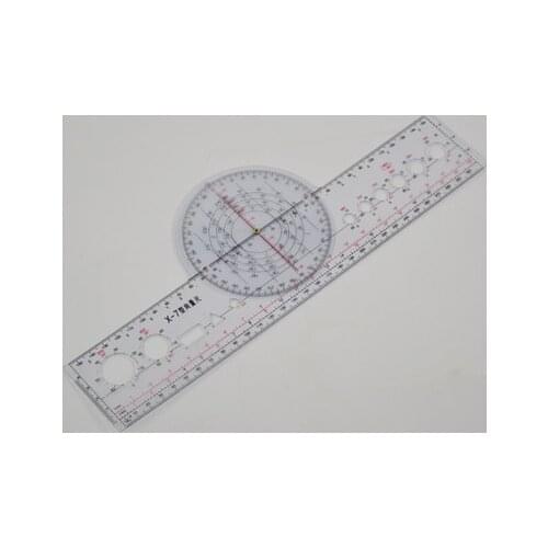 Vector ruler X-7/X-8 flight ruler Multi-function navigation pilot ruler Civil aviation Navigation ruler