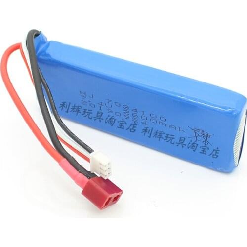 Wltoys 144001 1/14 RC car spare parts 7.4V 2600mah 1500mah battery