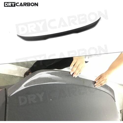 Rear Trunk Spoiler for BMW 5 Series G30 F90 M5 Sedan 2017-2019 Rear Boot Duck Spoiler Carbon Fiber / FRP PO Style Rear Wings
