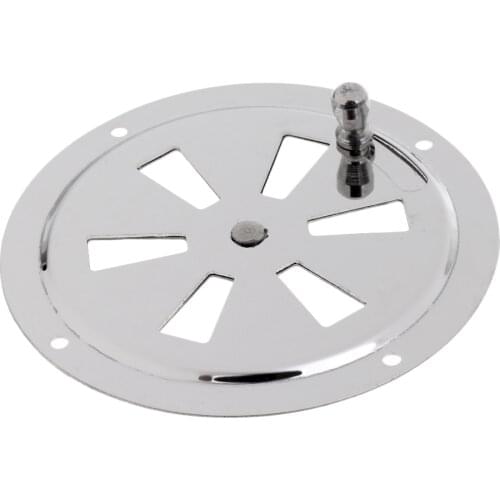 100mm Butterfly Boat Round Louvered Vent Cover Marine Stainless Steel