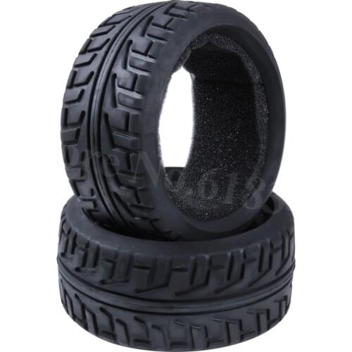 2pcs 102mm Rubber RC 1/8 Buggy 3.2" Tires Width:42mm For Remote Control Off-Road Car