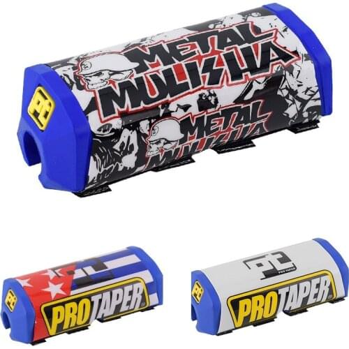 200mm Square handlebar Bar Pad 7/8 Bike Motorcycle Cross Chest Protector Grips For CRF YZF SXF RMZ Dirt Bike ATV Quad