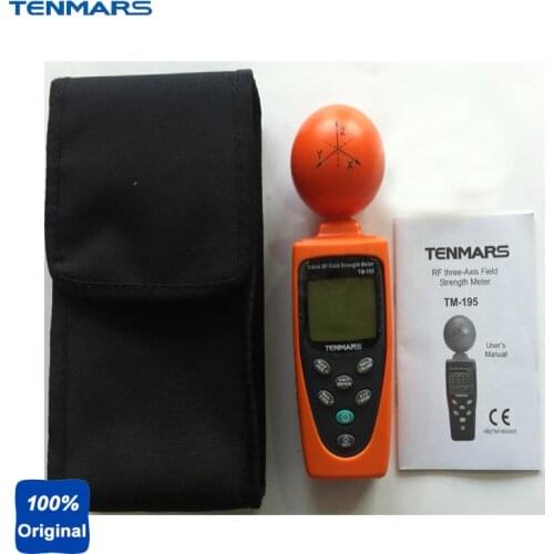 3-Axis RF Field Strength Meter EMF Tester TENMARS TM195