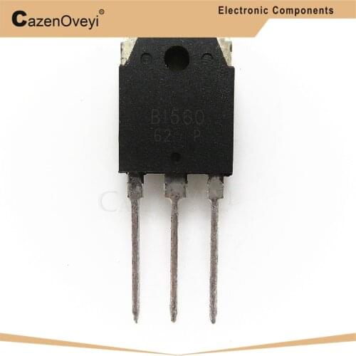 4pcs/lot=2pairs ( 2pcs B1560 + 2pcs D2390 ) 2SB1560 2SD2390 TO-3P In Stock