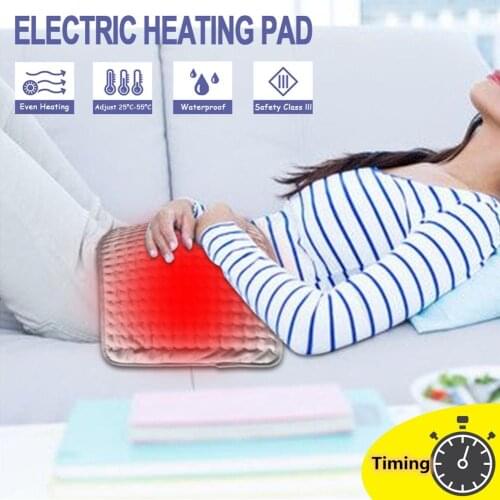 75W Physiotherapy Electric Heating Pad Back Therapy Small Electric Blanket 6level Temperature Adjustment Winter Body Foot Warmer