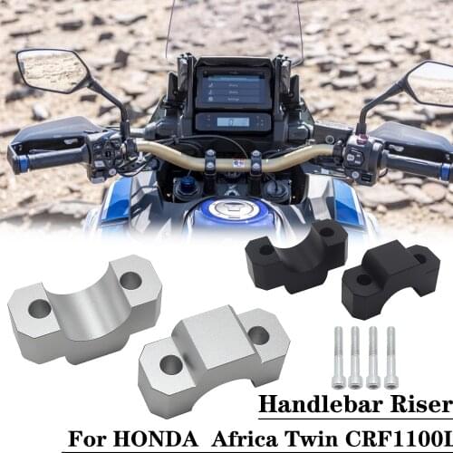 CRF1100L Africa Twin Motorcycle Handle Bar Riser Clamp Extend Handlebar For HONDA CRF 1100L Adventure Sports crf 1100l