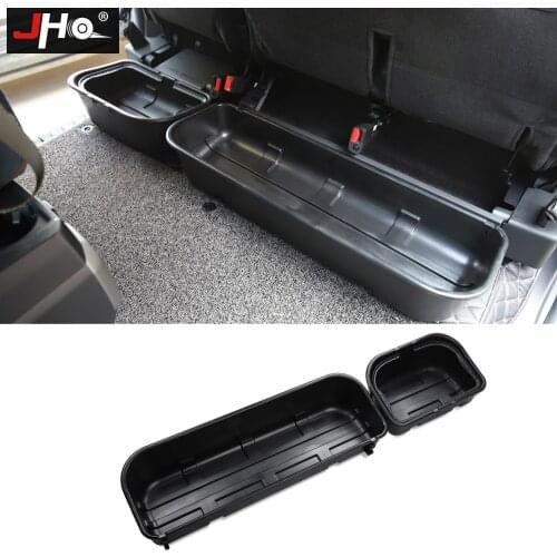JHO 4-Door Pickup Organizer Accessories Rear Row Underseat Storage Box For 2017-2019 Ford F150 Raptor 2018 Gen 2 RAPTOR