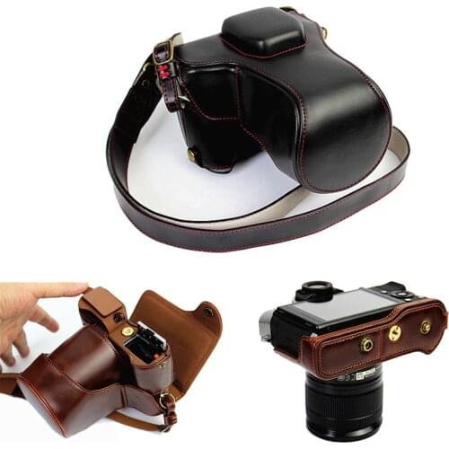 Applicable Fuji Camera Leather Case X-T10 X-T20 XT20 Mirrorless Camera Camera Bag XT10 Only Protective Case XT30