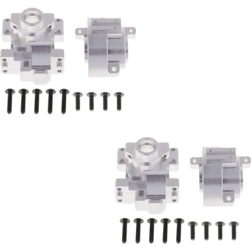 2Pcs Metal Front Rear Gearbox Shell 102075(02051) for HSP 94123 94106 94107 94170 94118 94108 94111 RC Car Parts