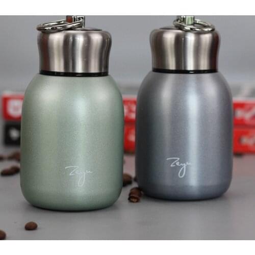 300ML Fashion Mini Coffee Vacuum Flasks Lovely Stainless Steel Thermos Portable Travel Water Bottle Cups