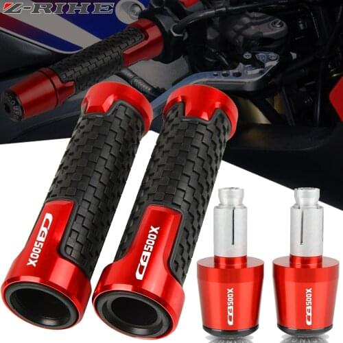 For HONDA CB500 CB500X CB 500 X 2013-2016 2017 2018 2019 Motorcycle Accessories Racing Handlebar Grips Ends Handle Bar Grip End