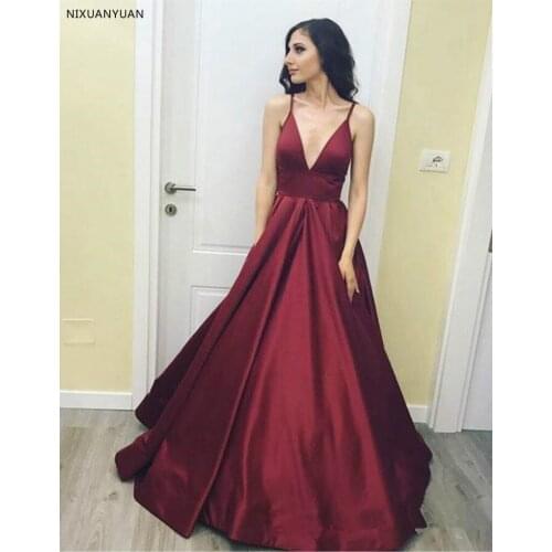 NIXUANYUAN V-neck Women Dresses