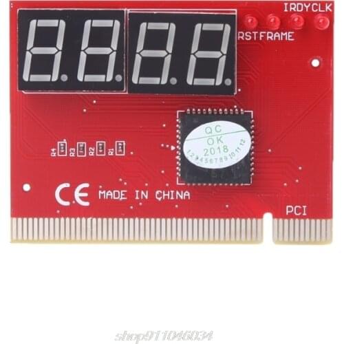 New Computer PCI POST Card Motherboard LED 4-Digit Diagnostic Test PC Analyzer M21 21 Dropship
