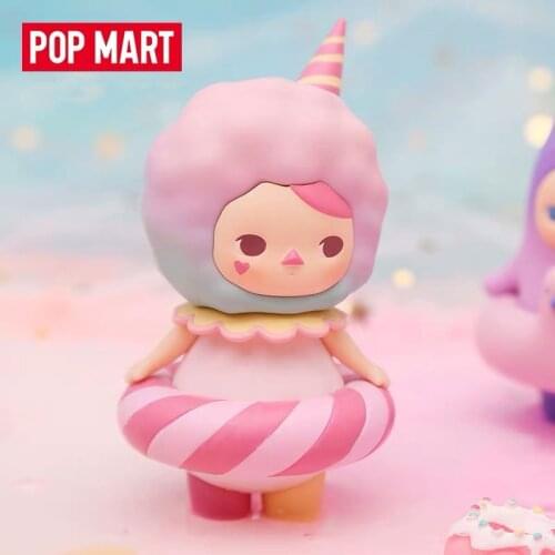 Original POP MART PUCKY Bubble Circle Series Blind Box Toys Model Confirm Style Cute Anime Figure Gift Surprise Box