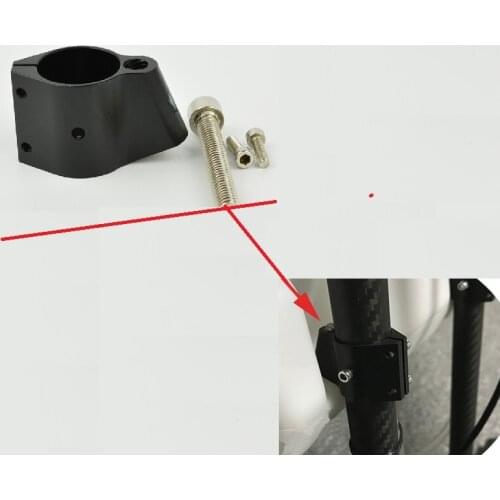 Spraying kettle aluminum alloy Tripod connector 16mm 18mm 20mm 25mm for Agricultural plant protection UAV