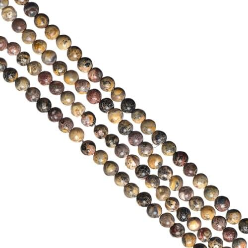 Muticolor Leopard Skin Stone Beads 3mm Making Diy jewelry Accessories 16inch For Birthday Gifts H703