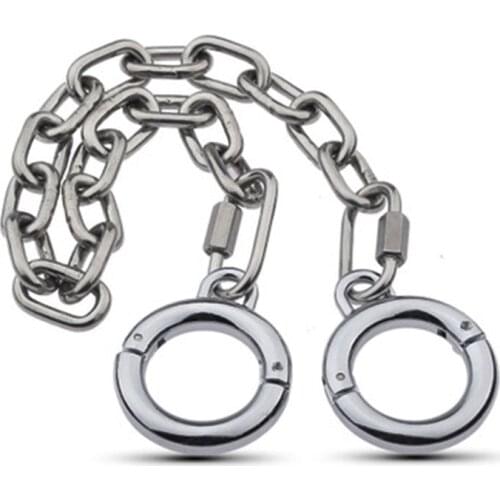 Adjustable stainless steel Toe cuffs Bondage alternative Slave Sex toys BDSM fun Games Binding Flirt Sex product For Couples