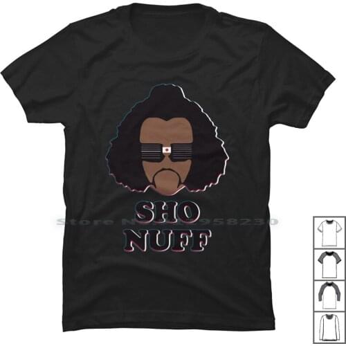 Sho Nuff T Shirt 100% Cotton Illustration Halloween Popular Trend Party End Me Anime