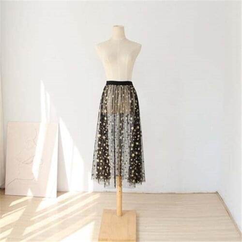 WEIKADUN Pleated Skirt