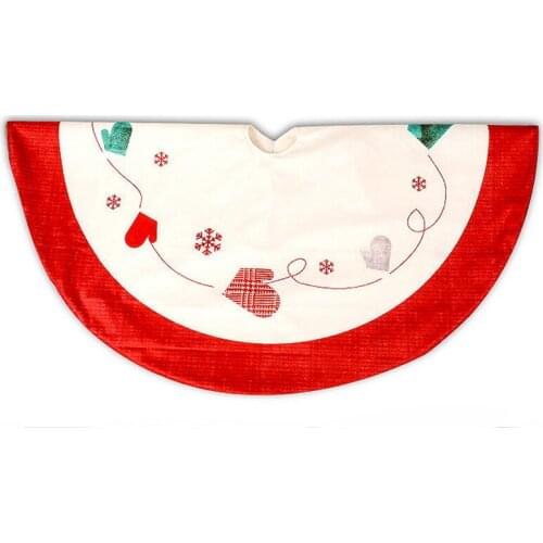 Christmas Tree Skirt 120cm Round Carpet Christmas Decorations for Home Floor Mat New Year 2020 Xmas Tree Skirts