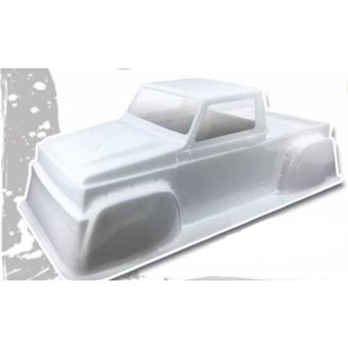 1/10 RC 4x4 Truck Rock Crawler Body For Axial Wheelbase 300mm Tyre left and right wheelbase 200mm Only transparent Body