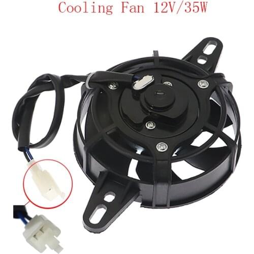 200cc 250cc 300cc motorcycle cooling fan 120mm Dirt Pit Bike Motorcycle ATV Quad Oil Cooler Water Radiator Electric 12V 35W