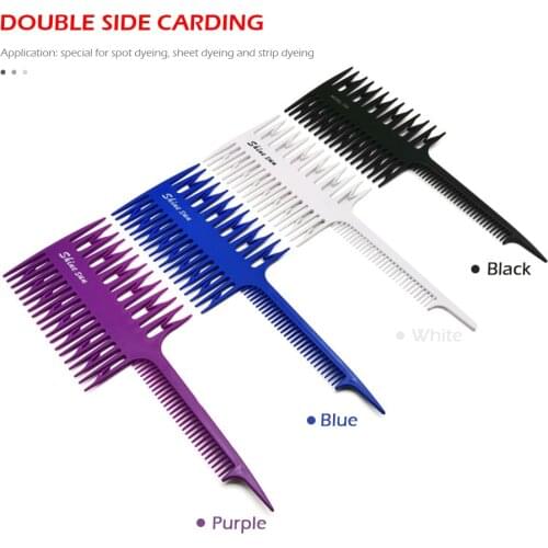 Anti-static Hairdressing Combs Tail Hair Dyeing Comb Highlighting Weaving Cutting Combs Hairdressing Hair Brush