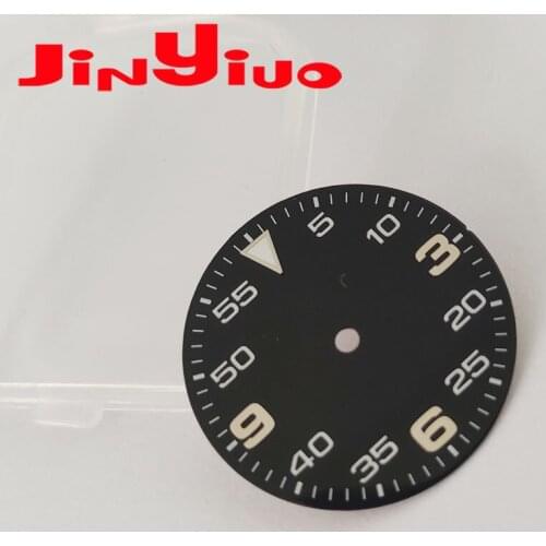 Automatic Sterile Black 29mm Watch Dial fit NH35A MIYOTA 8215 8205 MINGZHU 2813