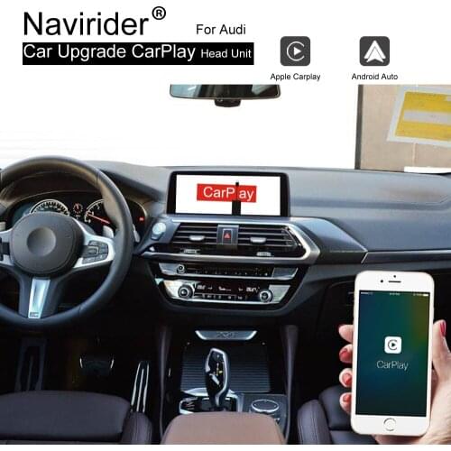 Car Upgrade Audio Video System Airplay Wireless Carplay Andriod Auto For BMW X4 Vioce Control GPS Map Music NBT Interface Black