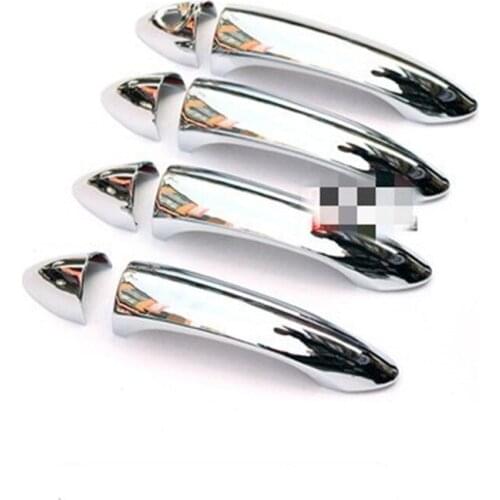 Car Styling For Chevrolet Lacetti Optra Daewoo Nubira 2018-2019 Chrome Exterior Door Handle Bowl Door Handle CoverTrim
