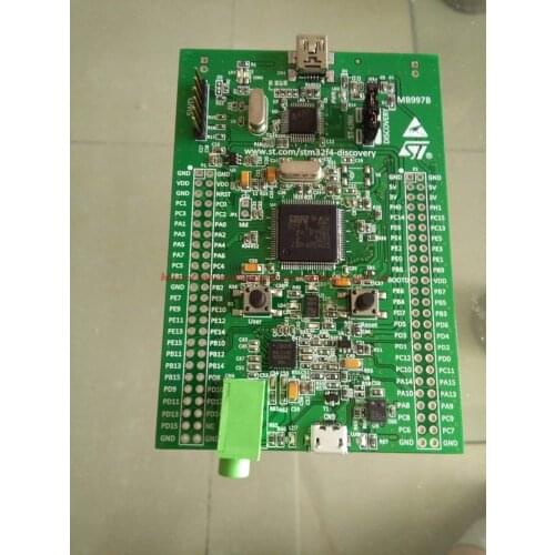 Free shipping 100% Original STM32 Discovery Board Stm32f4discovery Stm32f4 kit Cortex-m4 STM32 Development Board St-link v2