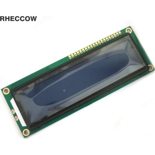 RHECCOW 3.3V 16032 160*32 dots Graphic Matrix LCD Module BLUE Backlight white character size is 122*44