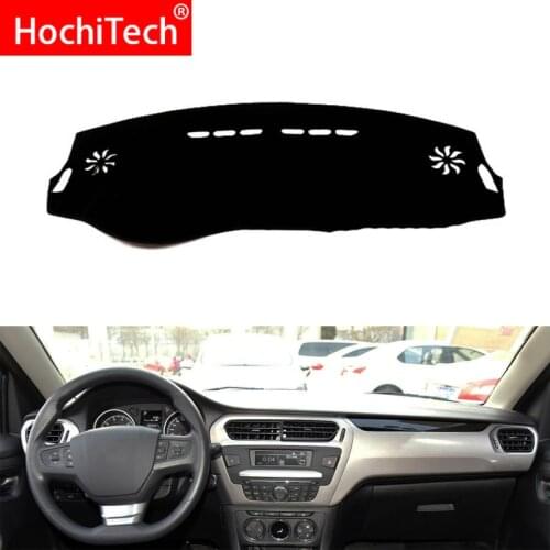 HochiTech for Peugeot 2008 301 508 3008 dashboard mat Protective pad Shade Cushion Photophobism Pad car styling accessories