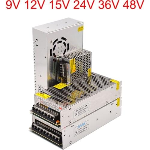 NMWWG Switching Power Supply 9V 12V 15V 24V 36V 48V AC 110V 220V To 9V 12V 15V 24V 36V 48V Led Power Supply Source Adapter SMPS
