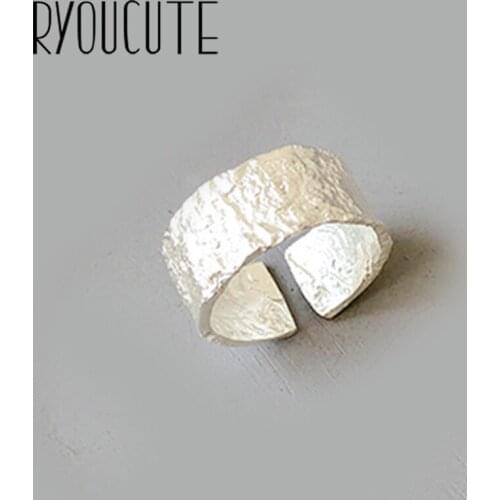 Bohemian Ethnic Silver Color Irregular Geometric Rings for Women Bridal Wedding Vintage Finger Rings Christmas Gifts