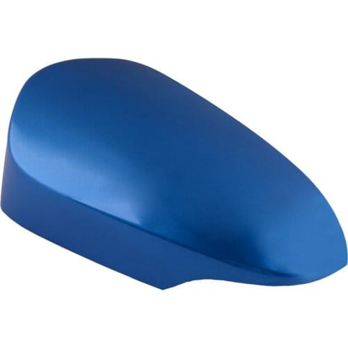 ABS Left Blue Side Rearview Wing Door Mirror Cover Cap Housing Car Fit for Toyota Corolla 2014 2015 2016