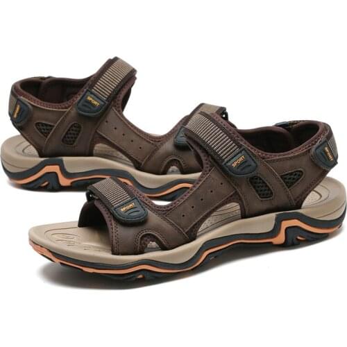 Wear slippers summer Shoes couple sandalias new work hombre flip running slides Casual sneakers mesh beach Breathable Men on