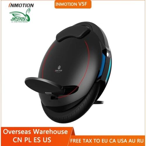2021 Newest INMOTION V5F Single Wheel Electric Unicycle A Wheel Bike With Handle Lever Bluetooth APP Speed 28km/h,550W motor