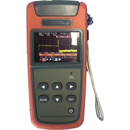 Free Shipping New Mini OTDR JW3305A Optical Time Domain Reflectometer OTDR Built-in Visual Fault Locator Function 1310nm 1550nm