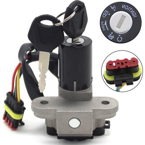 Motorcycle Ignition Switch Helmet Steering Seat Lock Key For MV Agusta F4 750S TAMBURINI 1000 SENNA 1000S 1000R 800090249
