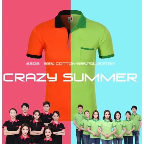 Group Team Polo Shirts Custom Printed Photo/Logo Work Clothes For Men and Women Customized Uniform Polos Casual Cotton Tops Tees