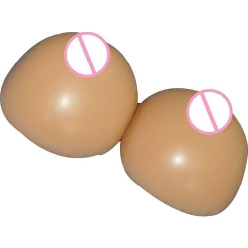 Women E Cup 1400g Circular Realistic Silicone Breast Forms Fake Boobs Breasts Handmade for Female Top Selling Product In 2019