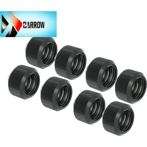 Wheelbarrow Water Cooling Hard Tube Hand Compression Fittings G1/4'' TFYKN-T12 / T14 / T16 8PCS OD 12mm 14mm 16mm water cooler