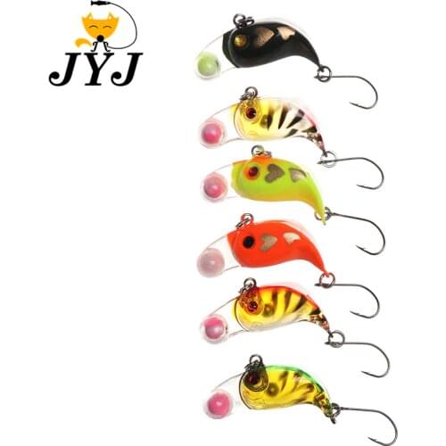 1pc 2.5cm 3g hard blank lure crankbaits mini for walleyes deep diving in pond creek fishing crankbaits