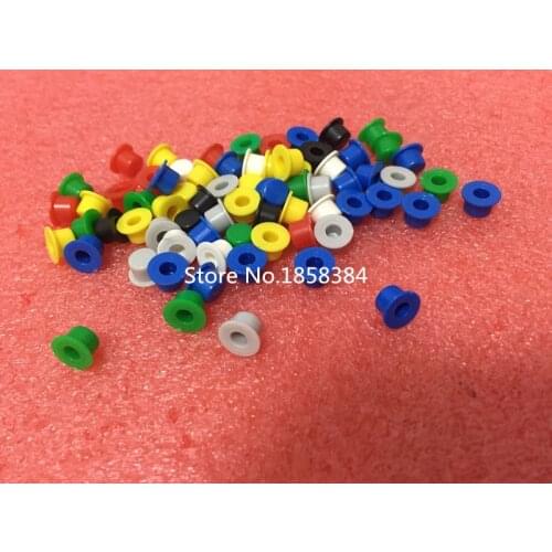 1000PCS/LOT A101 Plastic Switch Button Caps Push Key Caps Multicolor Size 4.5mm*7.4mm Hat Shape ( for 6*6 Round Tact Switch)