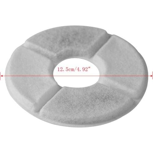 Small flower pet water dispenser accessories filter element 4 packs Fashion modern pet supplies Drinking fountain accessories
