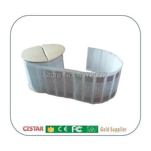 500pcs UHF RFID Tag alien 9662 H3 Chip ISO 18000-6C 915MHz Passive RFID UHF Sticker Label Size: 73*23mm write Read Range 1m-20m
