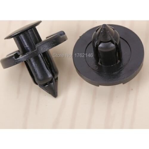 500x / Lot 8mm Fender Push Clips 01553-09321 MR3289541 For Nissan 370Z Frontier GT-R Juke Murano Cube Pathfinder Rogue
