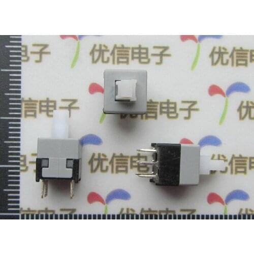 8.5*8.5MM 6P self-locking Push button switch